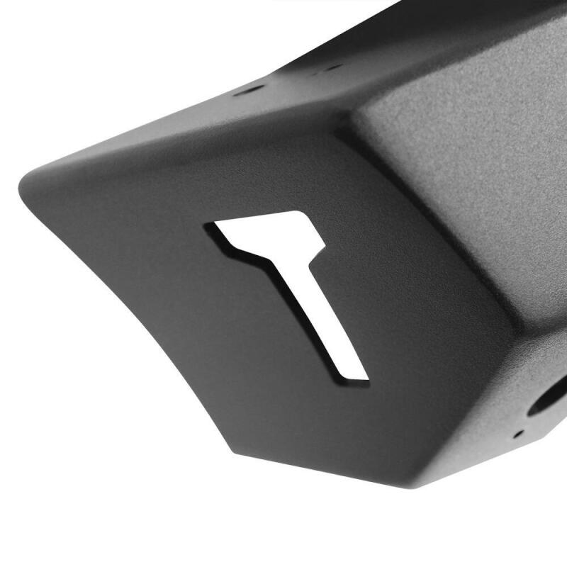 Westin 18-19 Jeep Wrangler JL Stubby Front Bumper - Textured Black Bumpers - Steel Westin