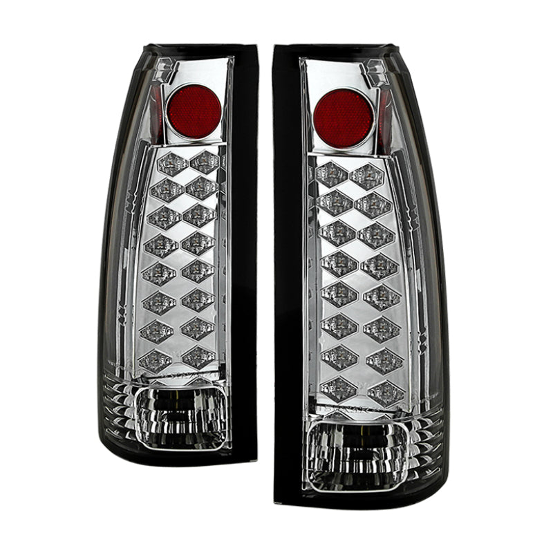 Spyder Chevy C/K Series 1500 88-98/Blazer 92-94 LED Tail Lights Chrm ALT-YD-CCK88-LED-C Tail Lights SPYDER