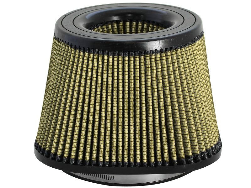 aFe Magnum FLOW Universal Air Filter w/Pro GUARD7 7-1/8IN F x (8-3/4 x 8-3/4 )IN B x 7IN T x 5-3/4IN Air Filters - Universal Fit aFe