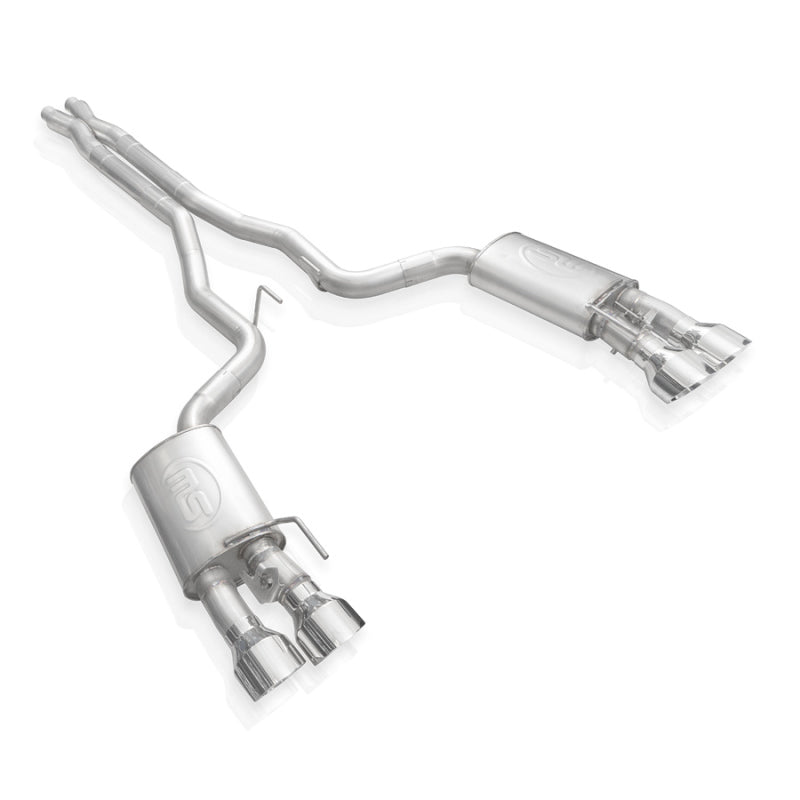 Stainless Works 2020 Ford GT500 Redline Catback X-Pipe Exhaust Factory Connect - Polished Tips Catback Stainless Works