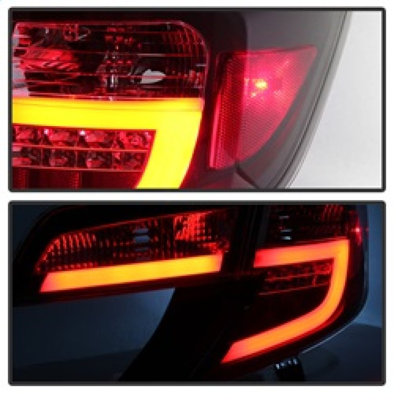 Spyder Toyota Camry 12-14 Light Bar LED Tail Lights Black ALT-YD-TC12-LBLED-BK Tail Lights SPYDER