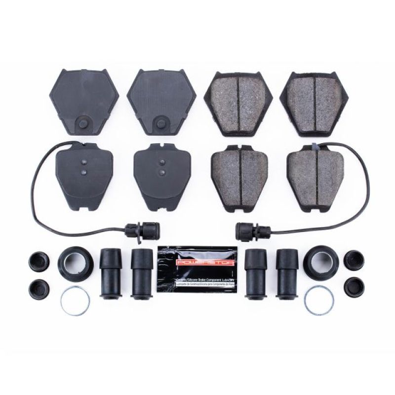 Power Stop 1999 Audi A8 Front Z23 Evolution Sport Brake Pads w/Hardware Brake Pads - Performance PowerStop