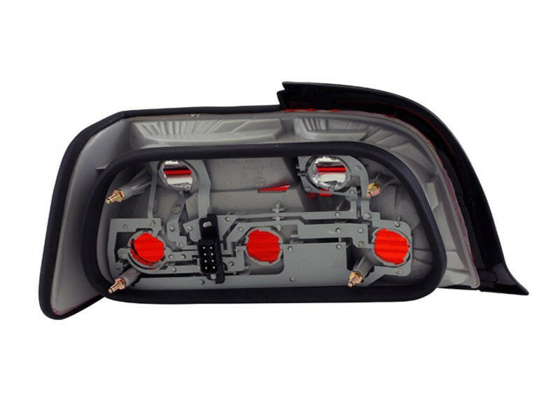 ANZO 1992-1998 BMW 3 Series E36 Coupe/Convertible Taillights Red/Smoke Tail Lights ANZO