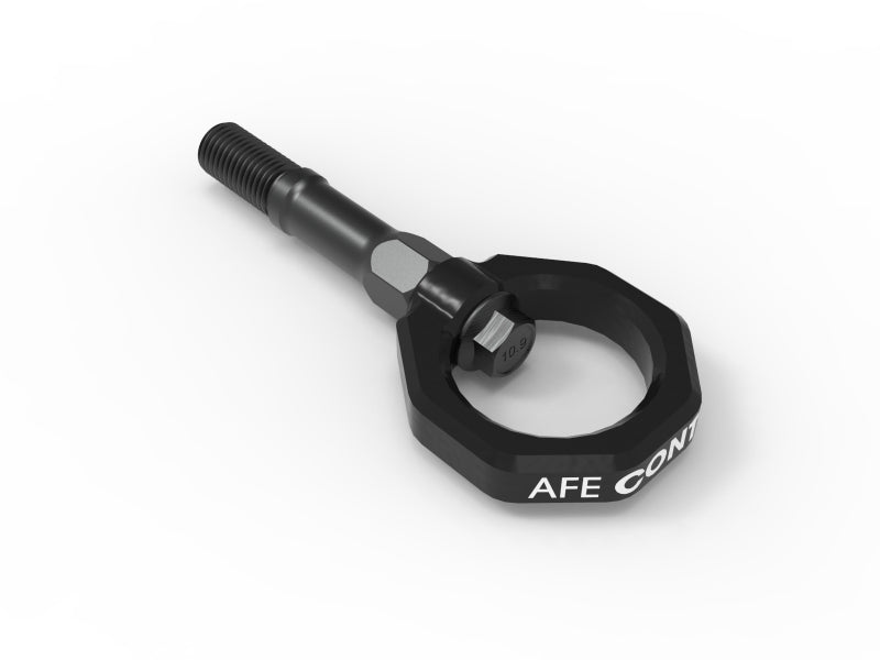 aFe Control Rear Tow Hook (Black) Tow Hooks aFe