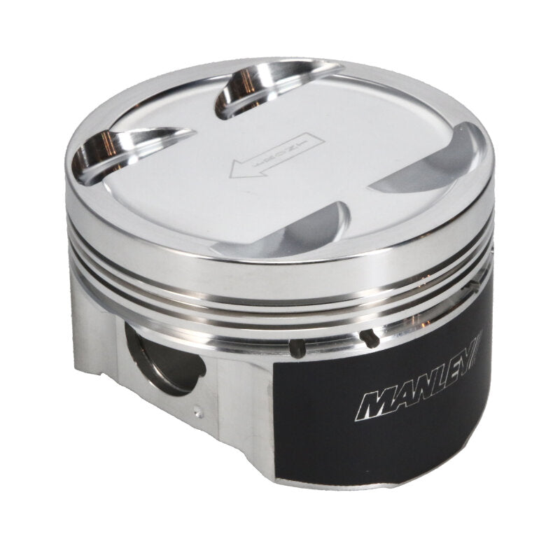 Manley Mitsubishi 4G63 Forged Dish Piston Set - 85.50mm Bore 10.50:1 Piston Sets - Forged - 4cyl Manley Performance
