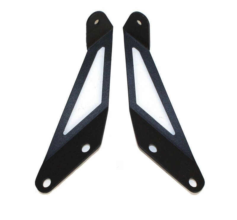 Fishbone Offroad 07-18 Jeep Wrangler JK Hood Light Mount Brackets Light Mounts Fishbone Offroad