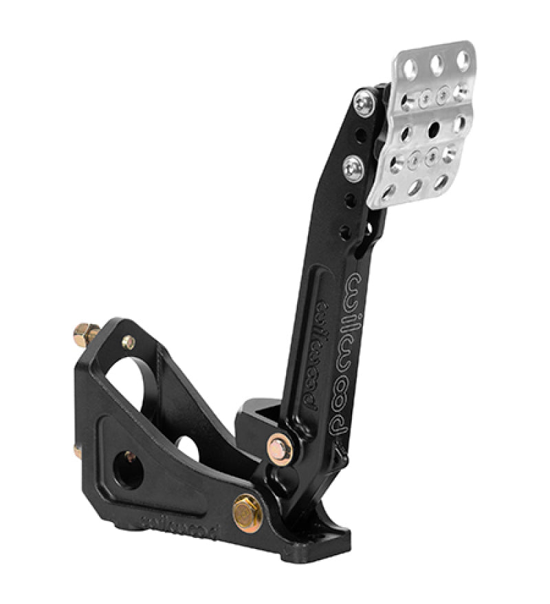 Wilwood Adjustable Single Clutch Pedal - Floor Mount - 5.25-6:1 Pedals Wilwood