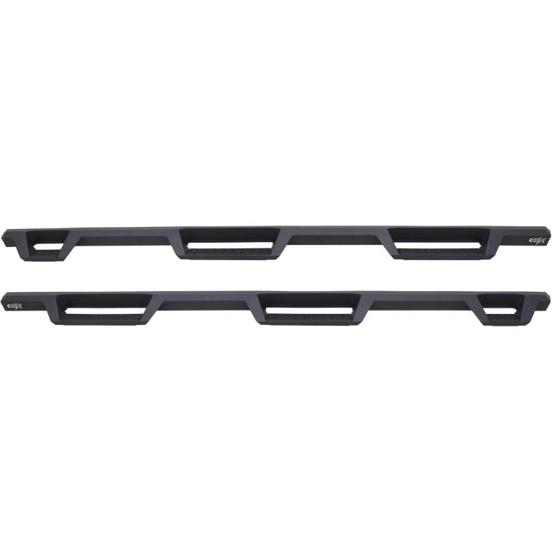 Westin 17-22 Ford F-250/350 Crew Cab 6.75ft Bed HDX Drop W2W Nerf Step Bars - Tex. Blk Nerf Bars Westin