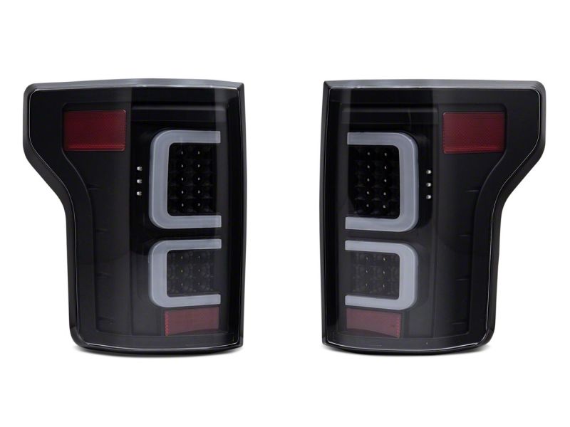 Raxiom 15-17 Ford F-150 G3 LED Tail Lights- Blk Housing (Clear Lens) Tail Lights Raxiom