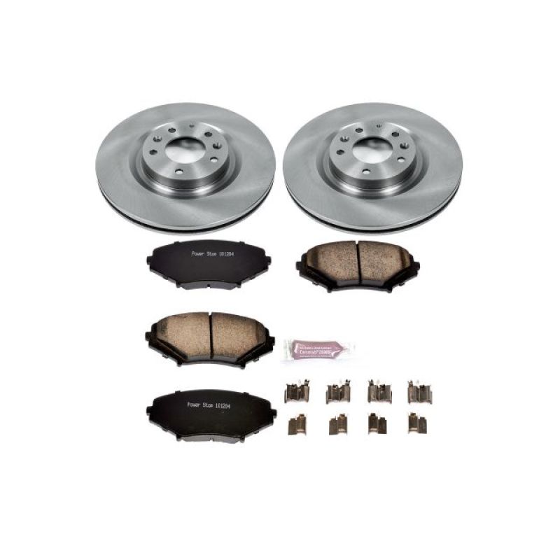 Power Stop 04-11 Mazda RX-8 Front Autospecialty Brake Kit Brake Kits - OE PowerStop