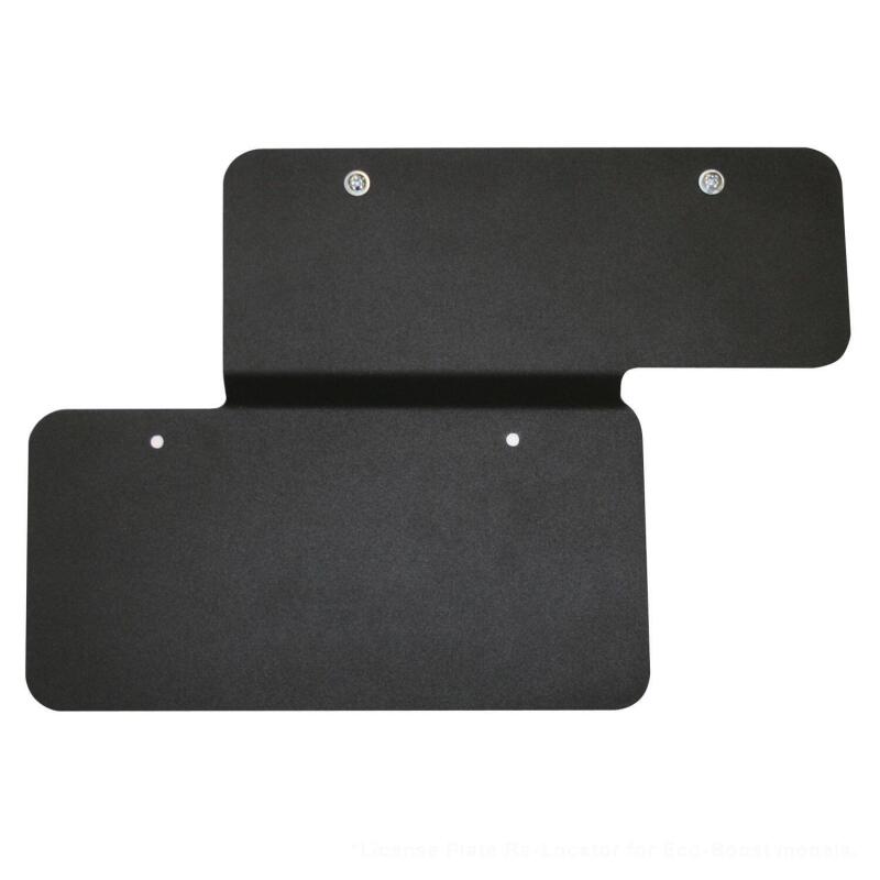 Westin Ford F-150 EcoBoost Bull Bar License Plate Bracket - Black License Plate Relocation Westin