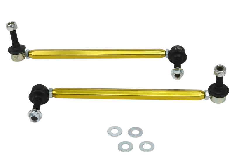 Whiteline Universal Sway Bar - Link Assembly Heavy Duty 310mm-335mm Adjustable Steel Ball Sway Bar Endlinks Whiteline