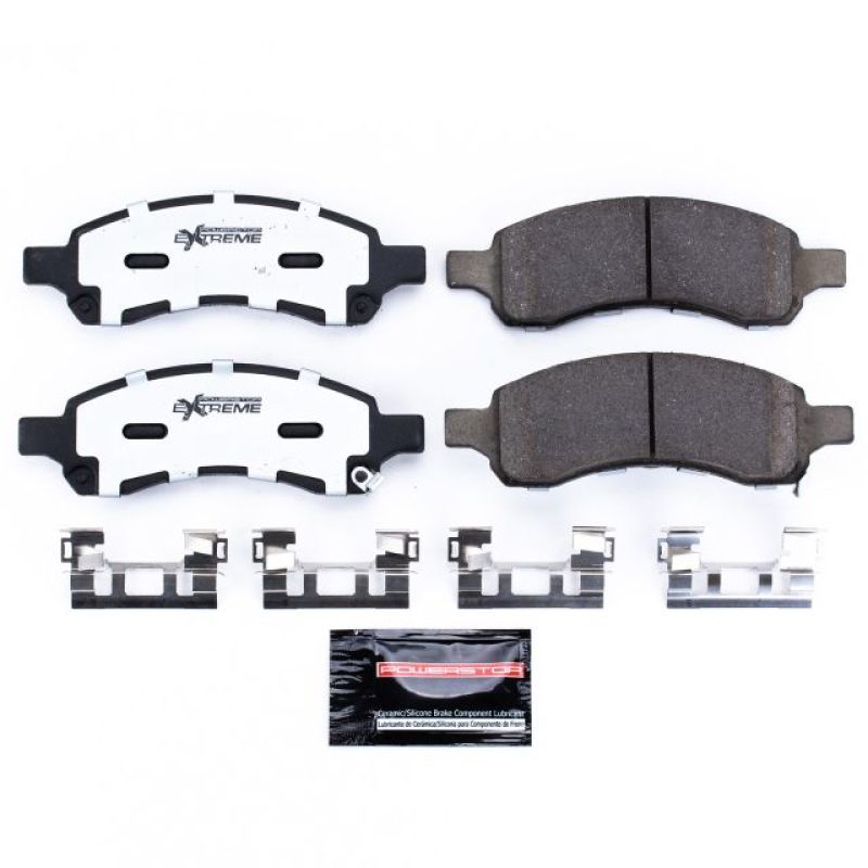Power Stop 08-17 Buick Enclave Front Z36 Truck & Tow Brake Pads w/Hardware Brake Pads - Performance PowerStop