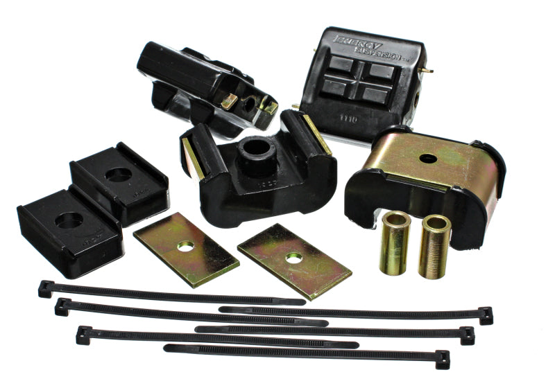 Energy Suspension Gm Complete Engine & Trans Mnt - Black Bushing Kits Energy Suspension