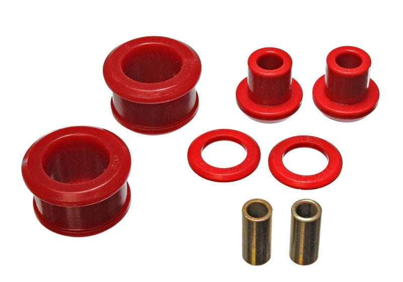 Energy Suspension 90-96 Nissan 300ZX Red Rear Differential Carrier Bushing Set (Must reuse all metal Bushing Kits Energy Suspension