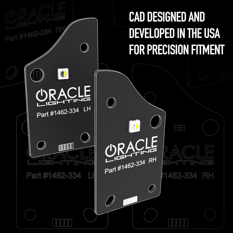 Oracle 21-22 Ford F-150 ColorSHIFT RGB+W Fog Light DRL Upgrade Kit w/ No Controller Headlights ORACLE Lighting