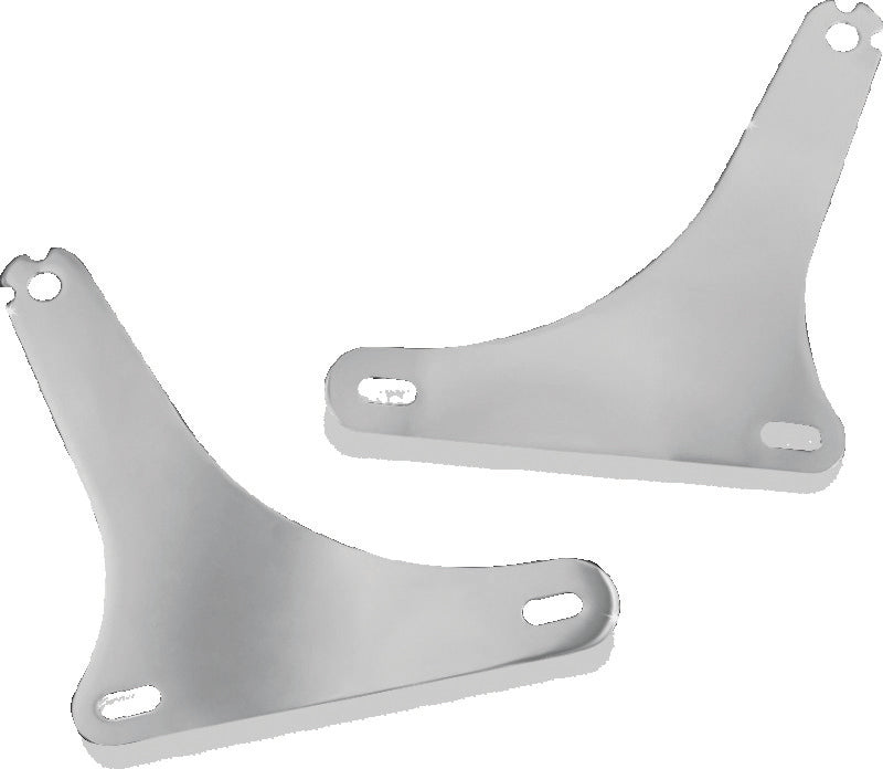 Kuryakyn Fixed Mounts For Multi-Purpose Backrest Chrome Seats Kuryakyn