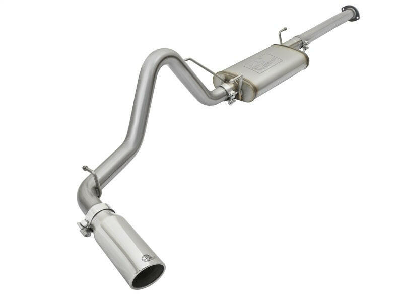 aFe MACH Force XP Cat-Back Stainless Steel Exhaust Syst w/Polished Tip Toyota Tacoma 05-12 L4-2.7L Catback aFe