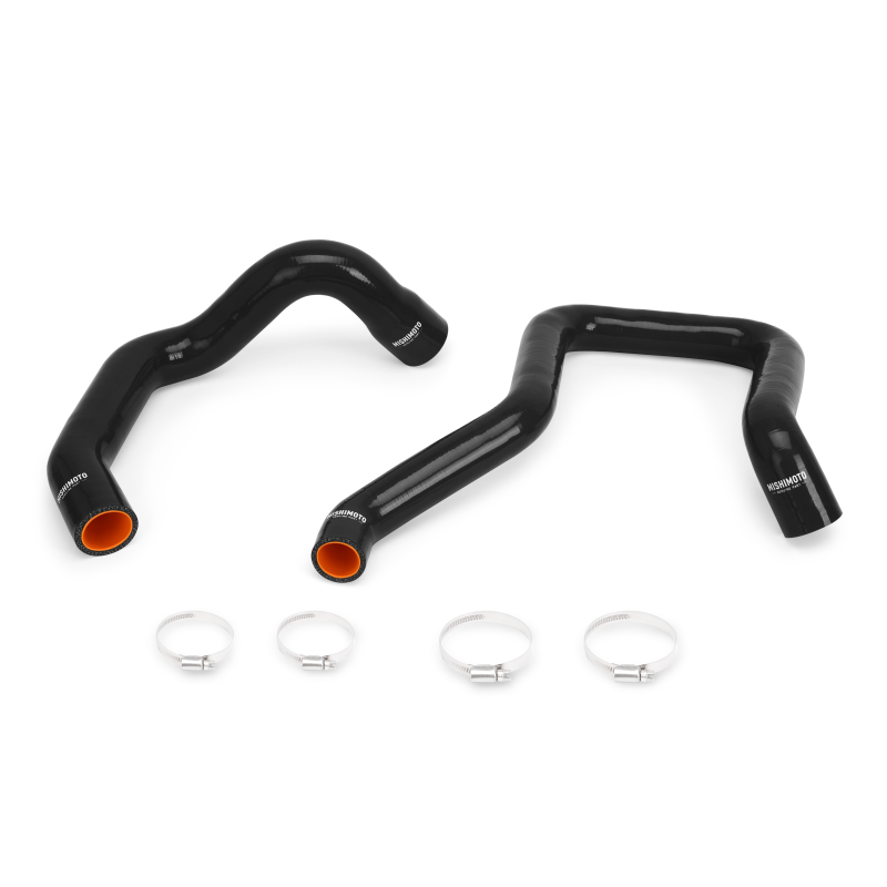 Mishimoto 91-01 Jeep Cherokee XJ 4.0L Silicone Coolant Hose Kit - Black Hoses Mishimoto
