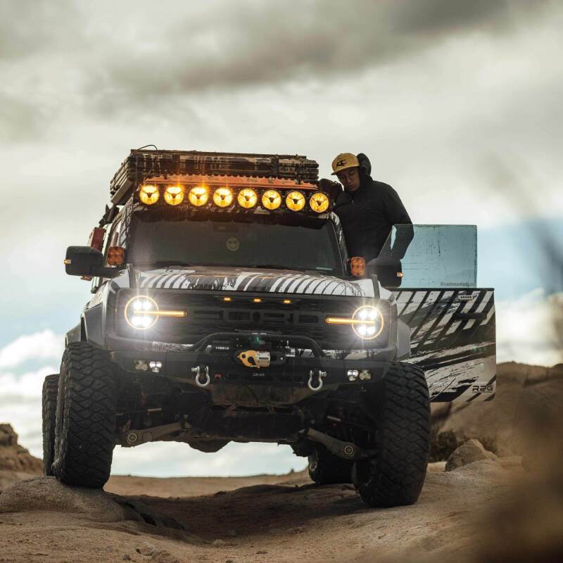 KC HiLiTES Gravity Titan LED Light Bar - 50in. (8-Light) Light Bars & Cubes KC HiLiTES