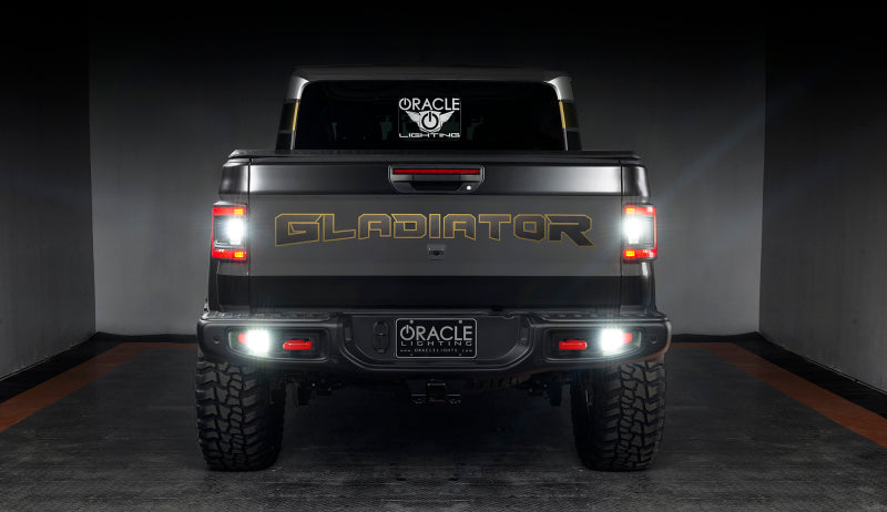 Oracle 2020+ Jeep Gladiator JT Flush Mount LED Tail Lights - Tinted Lens Tail Lights ORACLE Lighting