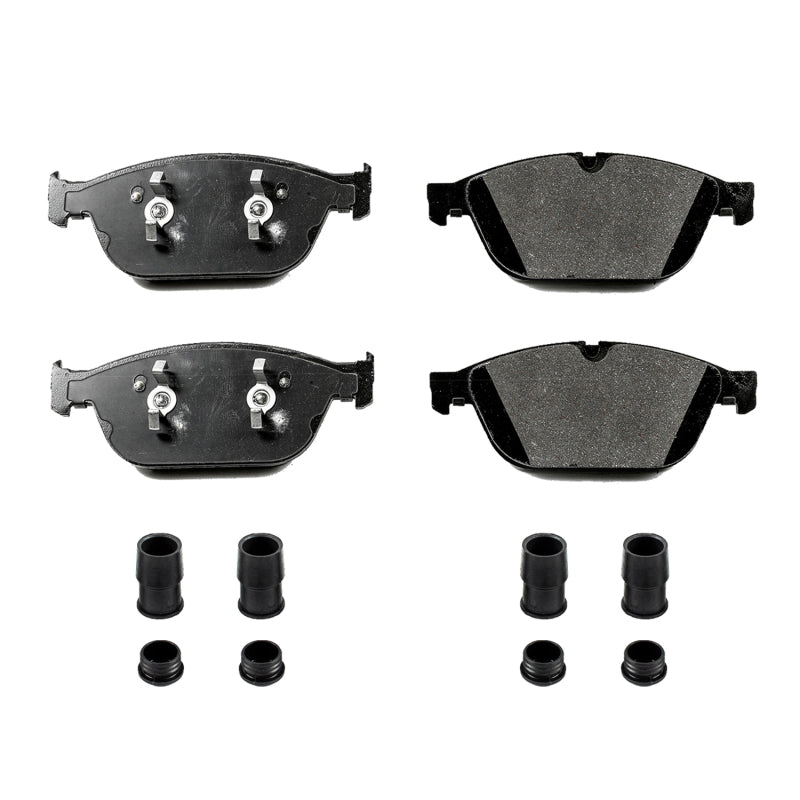 Power Stop 11-18 Audi A8 Quattro Front Z17 Evolution Ceramic Brake Pads w/Hardware Brake Pads - OE PowerStop