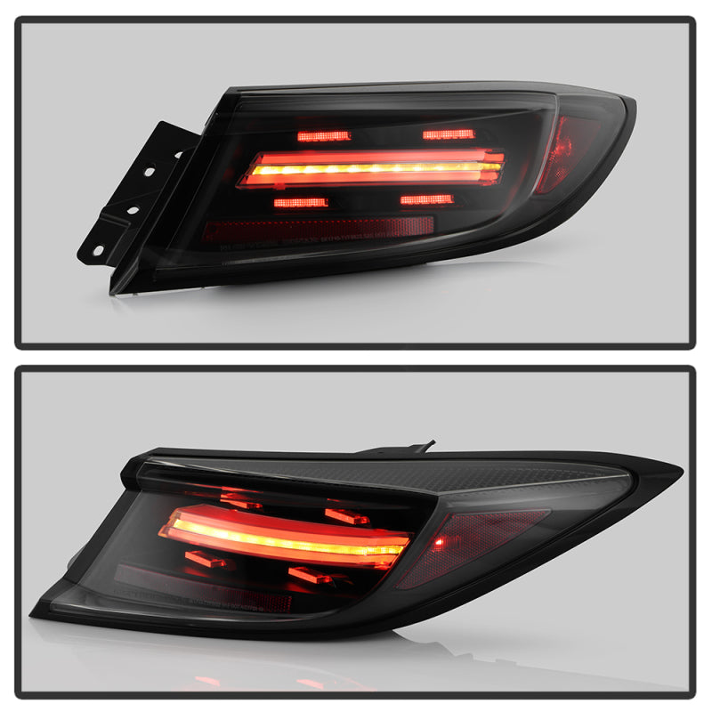 Spyder Apex 22-24 Toyota GR86/BRZ Full LED Tail Lights - Black (ALT-YD-TGR8622-SEQGR-BK) Tail Lights SPYDER