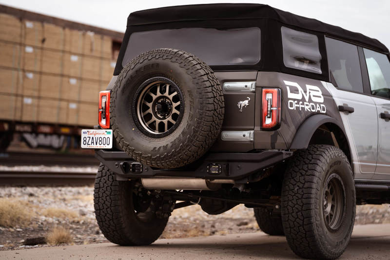 DV8 Offroad 21-22 Ford Bronco FS-15 Series Rear Bumper Bumpers - Steel DV8 Offroad