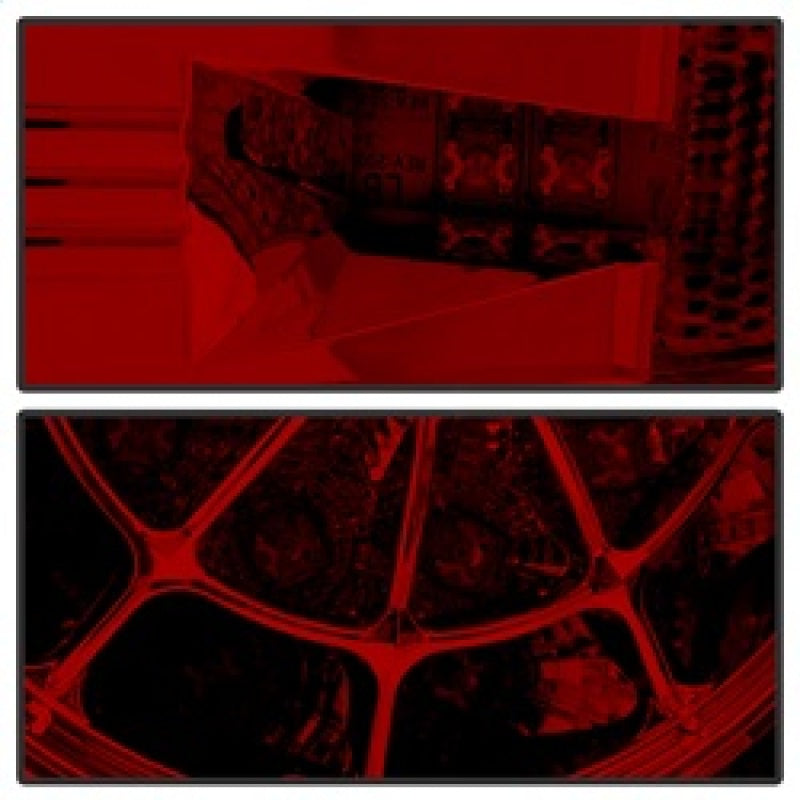 Spyder Toyota Tundra 07-13 LED Tail lights Red Clear ALT-YD-TTU07-LED-RC Tail Lights SPYDER