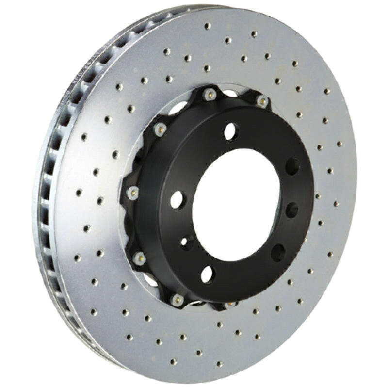 Brembo 01-04 996 C4S Front 2-Piece Discs 330x34 2pc Rotor Drilled Brake Rotors - Slot & Drilled Brembo