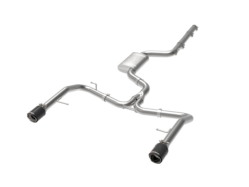 aFe 19-21 VW Jetta GLI (MKVII) L4-2.0L (t) MACH Force-Xp 304 SS Cat-Back Exhaust System Carbon Tips Catback aFe