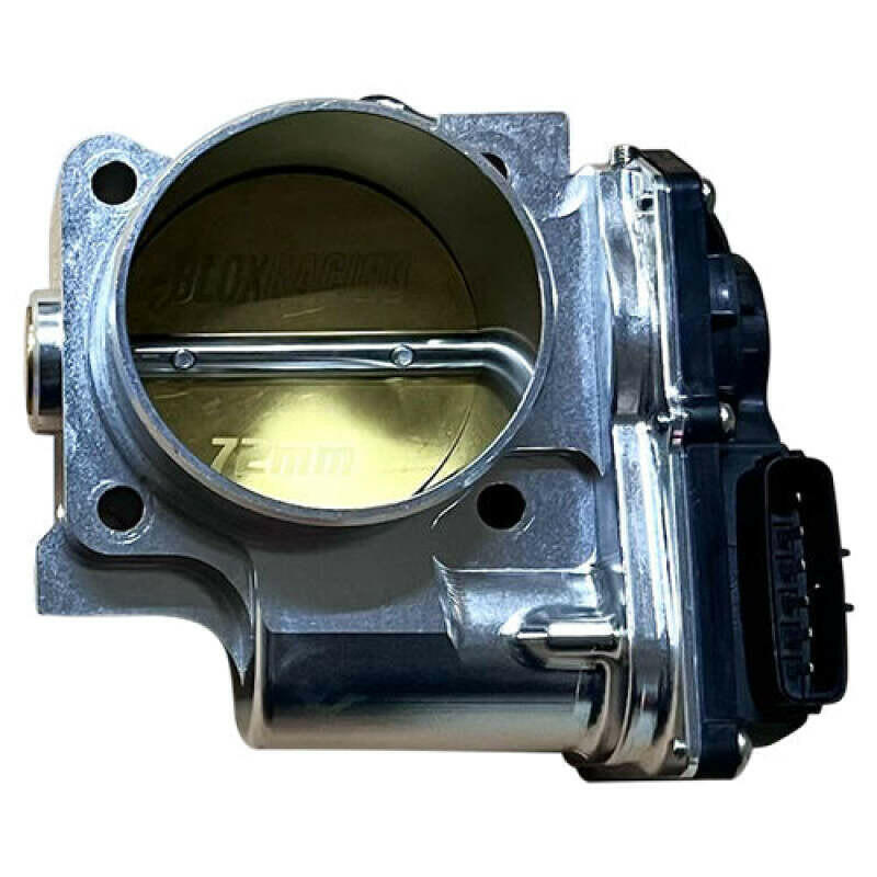 BLOX Racing 06-11 Honda Civic Si DBW 72mm Billet Throttle Body - Silver Throttle Bodies BLOX Racing