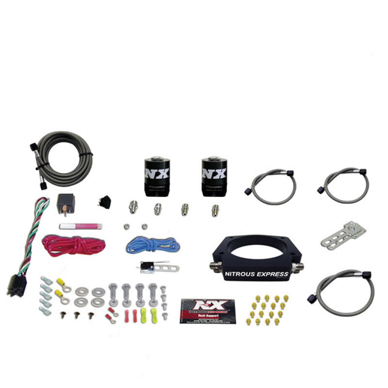 Nitrous Express GM LS 102mm Nitrous Plate Kit (50-400HP) w/o Bottle Nitrous Systems Nitrous Express