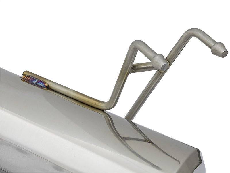 aFe POWER Takeda 16-17 Honda Civic I4-1.5L (t) 2.25-2.5in 304 SS CB Dual-Exit Exhaust Polish Tip Catback aFe