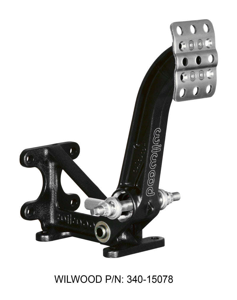 Wilwood Adjustable-Trubar Brake Pedal - Dual MC - Floor Mount - 6:1 Pedals Wilwood