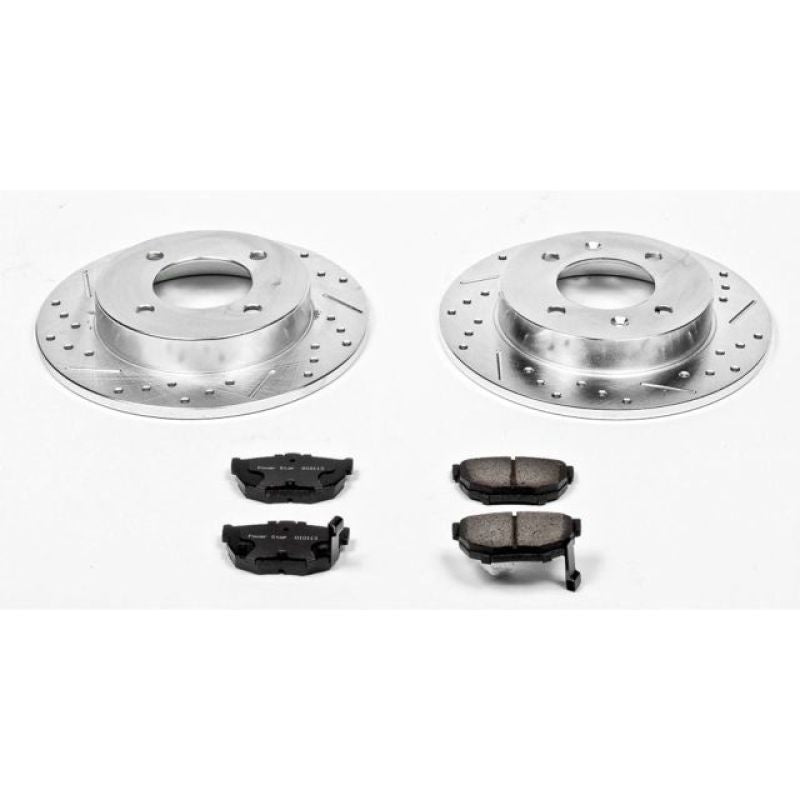 Power Stop 97-06 Hyundai Elantra Rear Z23 Evolution Sport Brake Kit Brake Kits - Performance D&S PowerStop