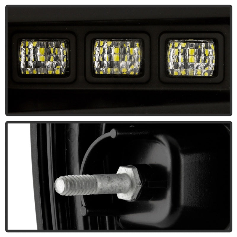 Spyder 21-23 Chevy Tahoe/Suburban (Halogen Only) LED Tail Lights - Blk (ALT-YD-CSUB21HAL-GR-BK) Tail Lights SPYDER