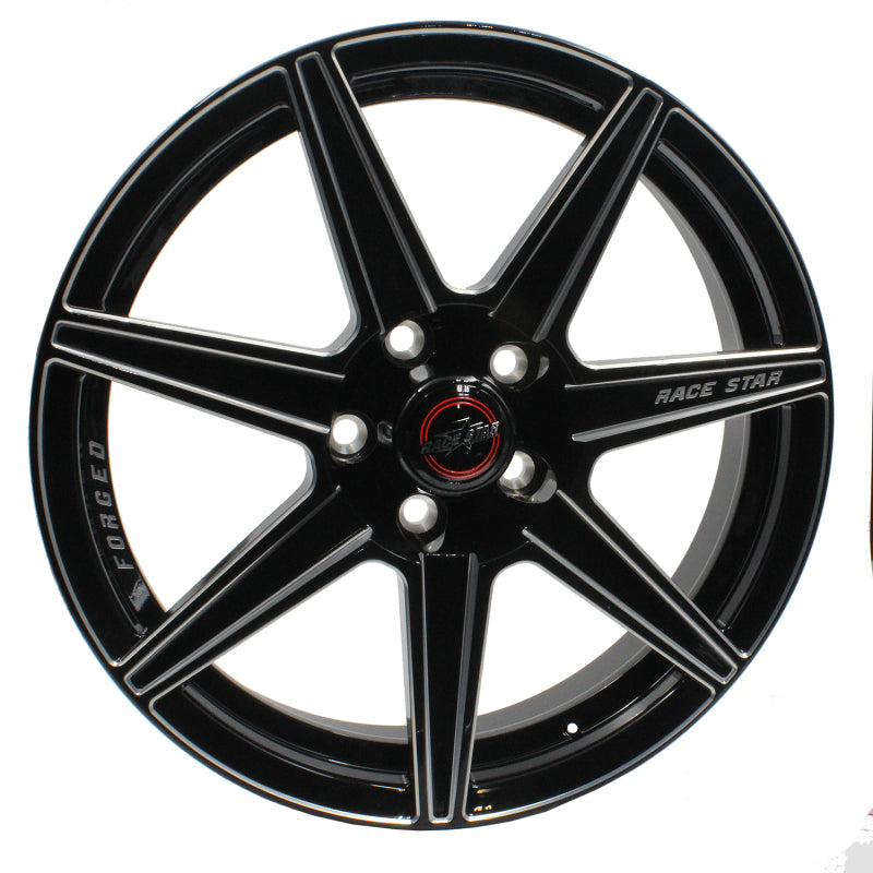 Race Star 72 ValStar 17x4.5 / 5x4.50BC / 2BS / 3.072in CB / Black w/Machined Accents Wheel Wheels - Forged Race Star