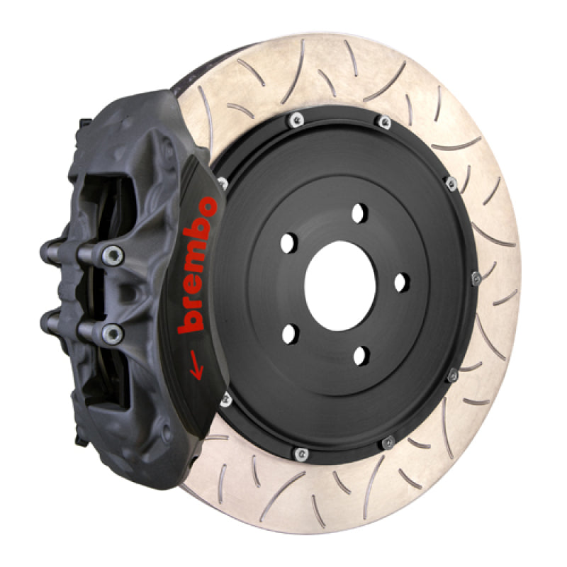 Brembo 09-11 Porsche 997.2 C2 PISTA Front Race BBK 2pc 380x35x53a 2pc Rotor T3 Brake Kits - Performance Slot Brembo