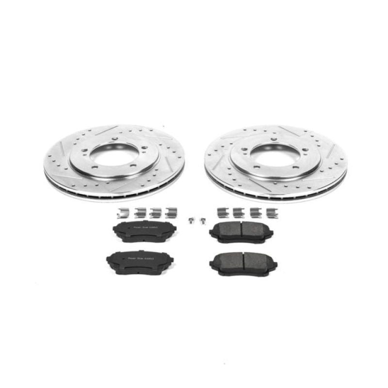 Power Stop 04-06 Suzuki XL-7 Front Z23 Evolution Sport Brake Kit Brake Kits - Performance D&S PowerStop