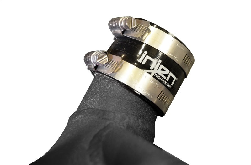 Injen 18-20 Kia Stinger 3.3L Twin Turbo Wrinkle Black Short Ram Air Intake Cold Air Intakes Injen