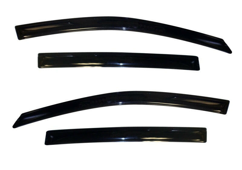 AVS 12-18 Chevy Sonic Hatch (5 Door) Ventvisor Outside Mount Window Deflectors 4pc - Smoke Wind Deflectors AVS