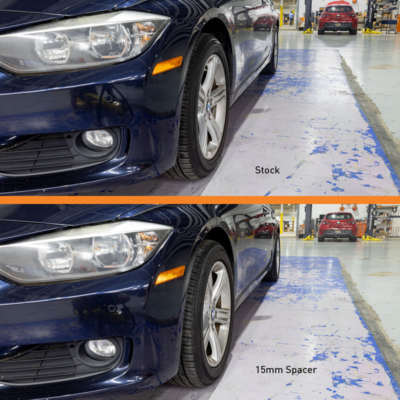 Mishimoto Wheel Spacers - 5x112 - 66.5 - 20 - M14 - Black Wheel Spacers & Adapters Mishimoto