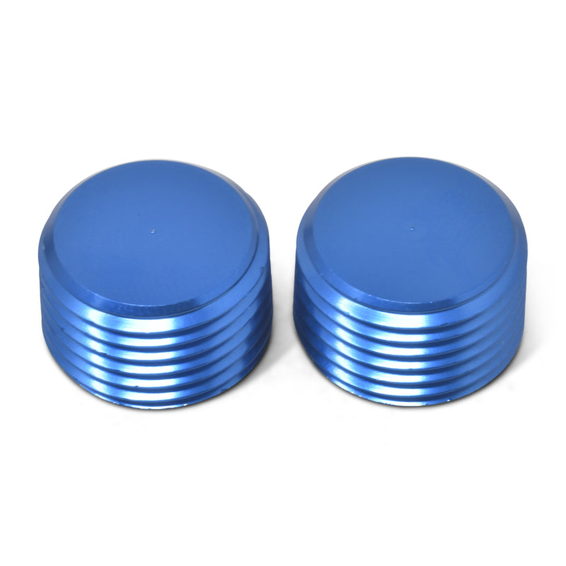 Russell Performance 1/8in Allen Socket Pipe Plug (Blue) Fittings Russell