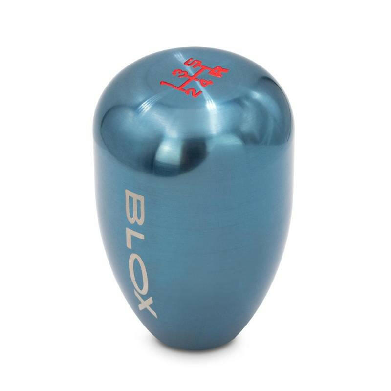 BLOX Racing 6-Speed Billet Shift Knob - Torch Blue 12x1.25mm Shift Knobs BLOX Racing