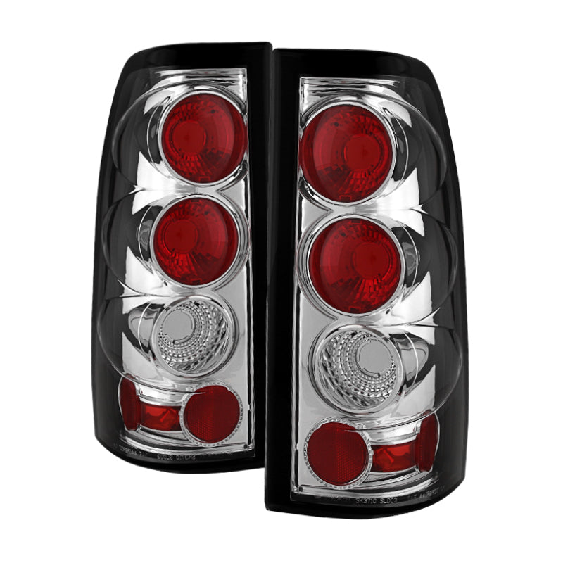 Spyder Chevy Silverado 1500 03-06 (Does Not Fit Stepside)Euro Style Tail Lights Chrm ALT-YD-CS03-C Tail Lights SPYDER