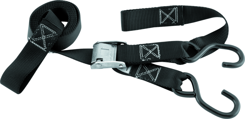 BikeMaster Tiedown 1-1/2 Integrated Softhook - Black Cargo Tie-Downs BikeMaster