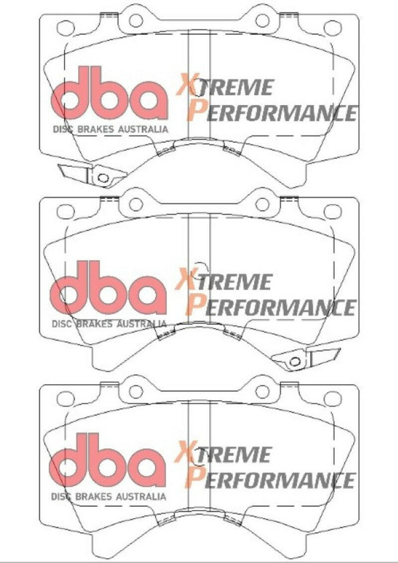 DBA 2015 Toyota Tundra XP650 Front Brake Pads Brake Pads - Performance DBA