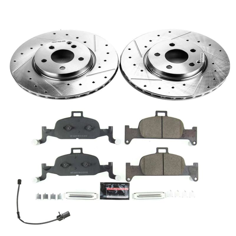 Power Stop 18-22 Audi Q5 Front Z23 Evolution Brake Kit Brake Kits - Performance D&S PowerStop