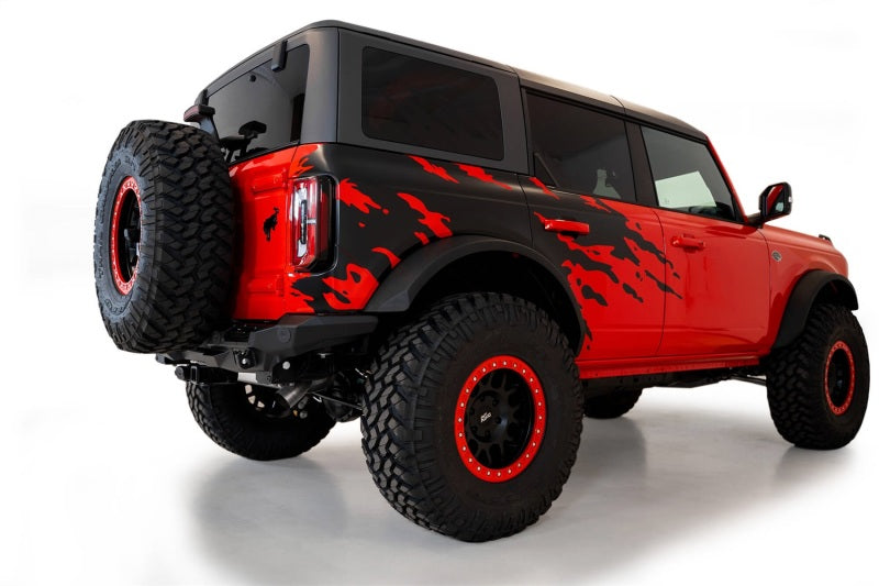 Addictive Desert Designs 21-22 Ford Bronco Stealth Fighter Rear Bumper Bumpers - Steel Addictive Desert Designs